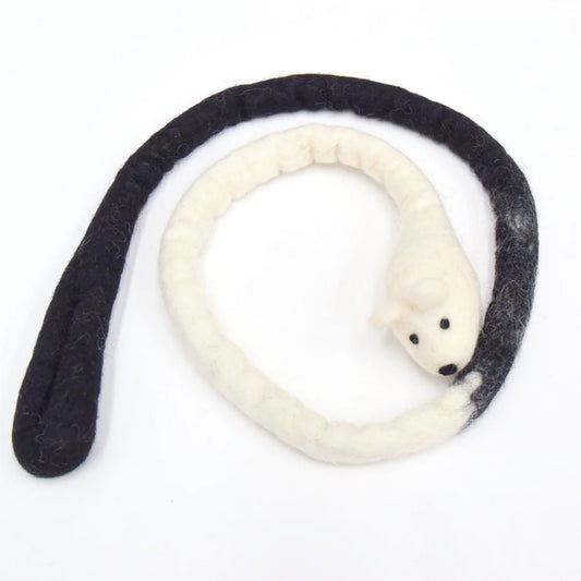 Door dangler mouse - black & white