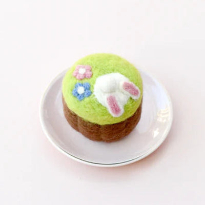 Bunny burrow cup cake toy