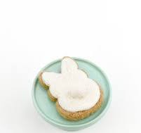 Easter Bunny biscuit - white