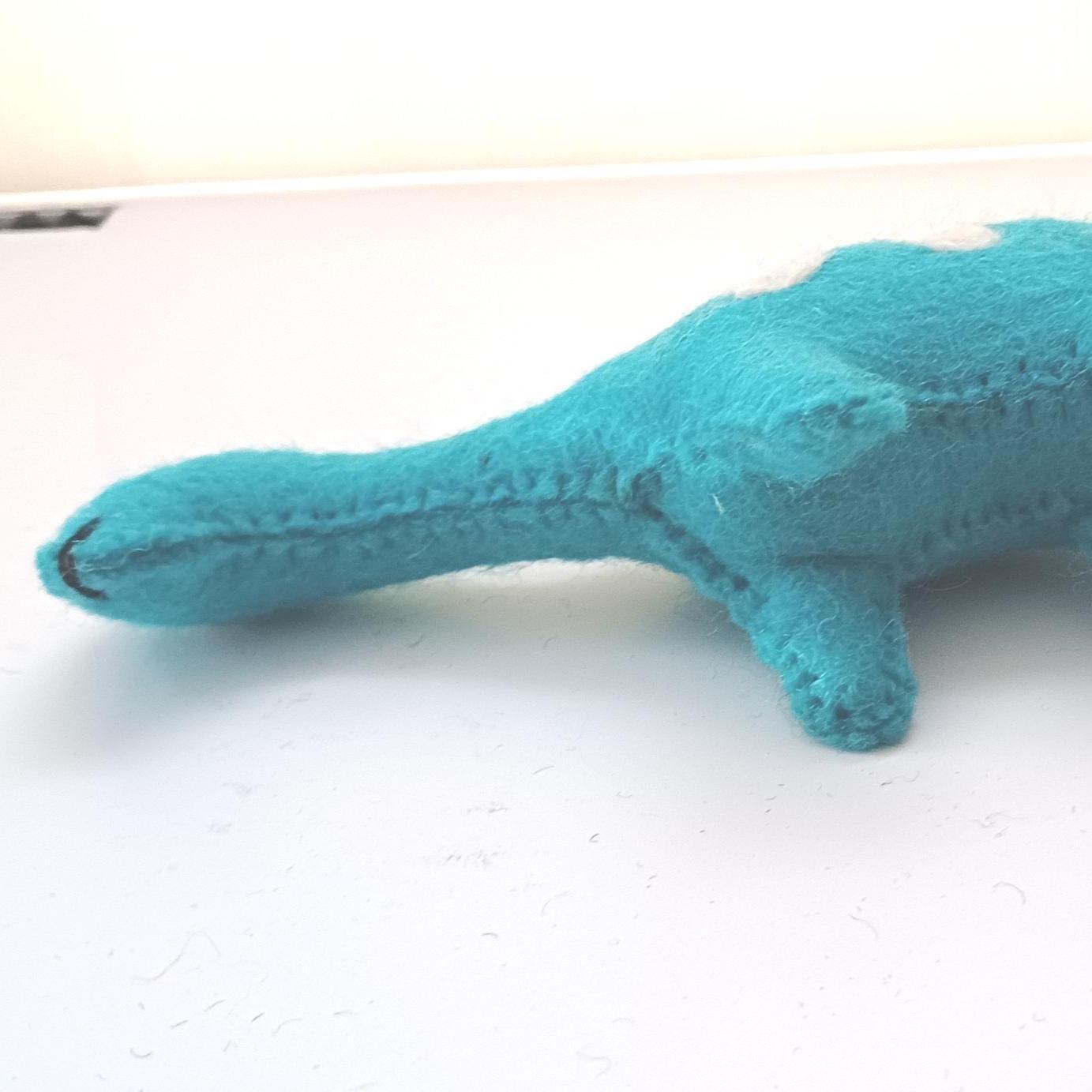 Dotty the blue Dinosaur