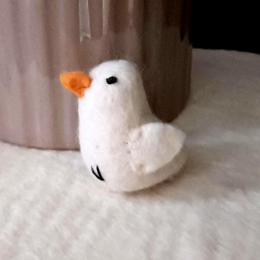 Spring bird - White