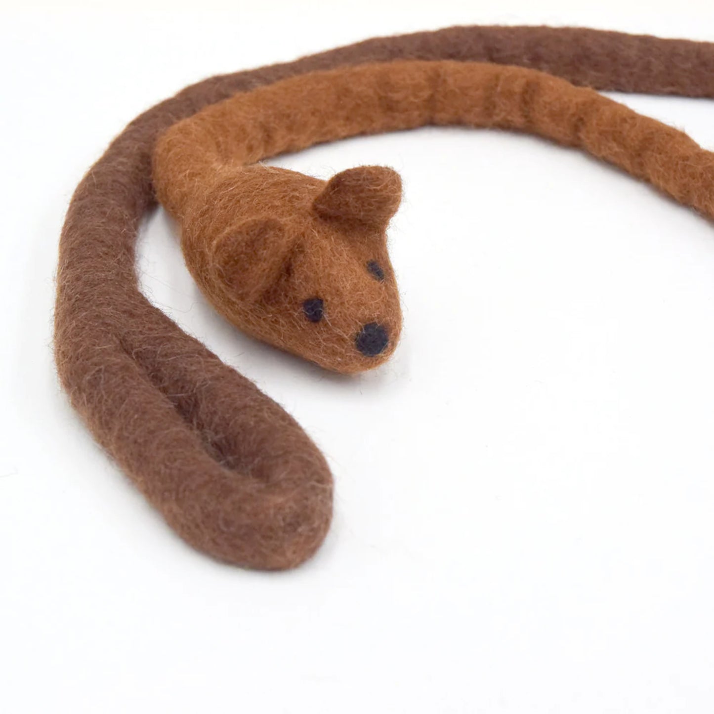 Door dangler mouse - russet brown